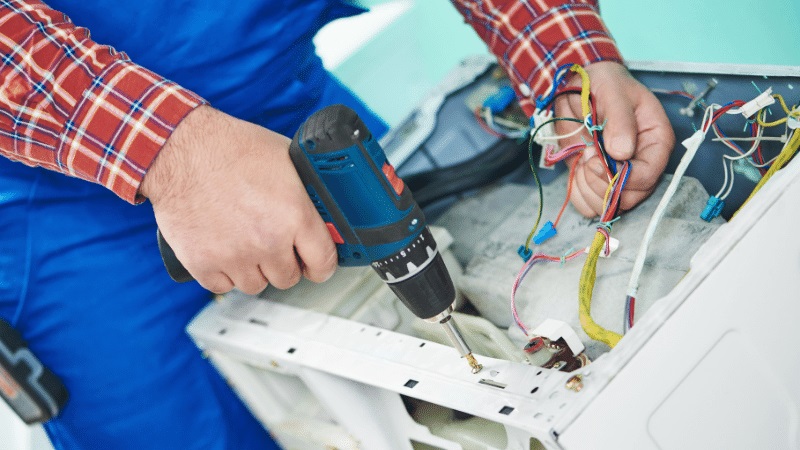 Selendi Protherm Protherm çamaşır makinesi kart tamiri – Su almama arızası orijinal parça ile giderildi. - Teknik servis örneği